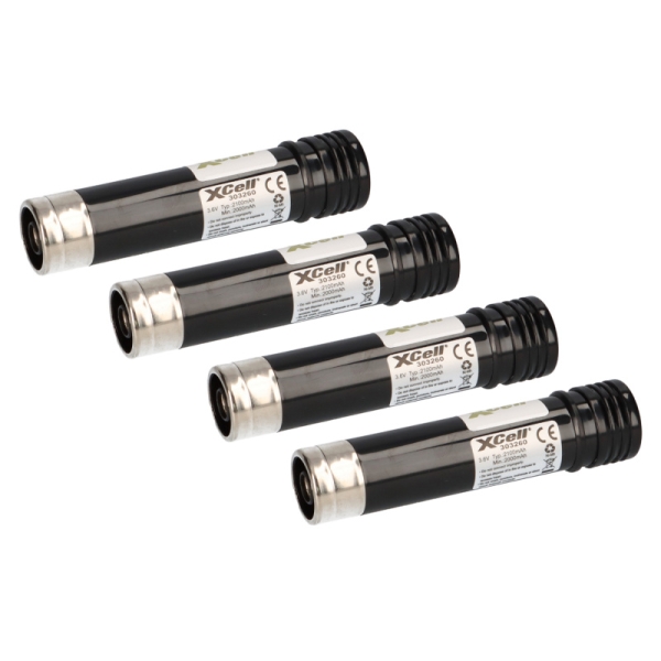 4x XCell Werkzeugakku für Black&Decker